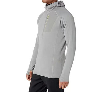 Sudadera con capucha de algodón unisex 100%, Jersey pesado con logotipo personalizado, sudaderas con capucha en blanco French Terry para hombre - Product Image 2