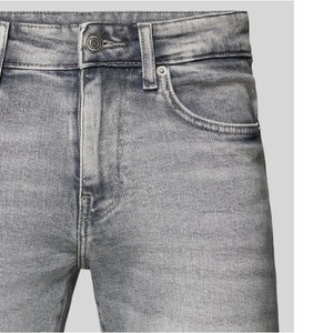 Meilleure vente 2025 personnalisé de haute qualité Logo hommes Denim Shorts en détresse broderie Patch Jeans Shorts OEM entretenu - Product Image 3
