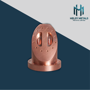 Precision VMC Copper Housing Multiple Threaded Holes Mechanical Strength Thermal Conductivity Power Electronics RF Industrial - Product Image 4