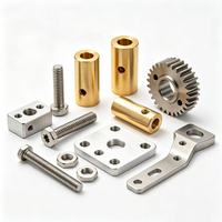 CNC Machined Metal Parts Milling Drilling Turning for Aluminum Stainless Steel Brass Titanium