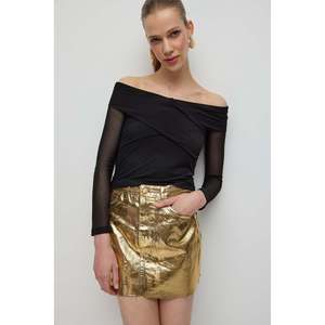 Top de tul con hombros descubiertos - Product Image 5