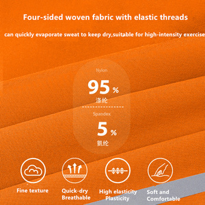 Transpirable suelto de talla grande verano poliéster Spandex Five-Quatar pantalones cortos Fitness correr cuatro lados elásticos deportes DDP envío - Product Image 6