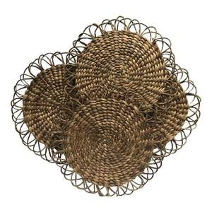 Cesta de Pared Moderna, Decoración Natural, Cestas de Ratán Premium para el Hogar, Decoraciones Únicas, Accesorios de Arte para Halloween, Tejido de Bambú para Dormitorio - Product Image 4