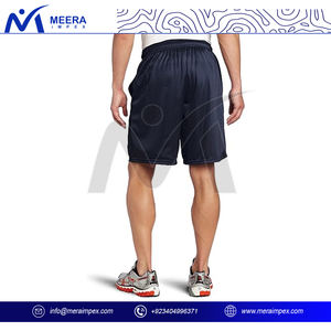 Pantalones cortos de gimnasio para hombre de alta calidad, estilo deportivo, cintura ajustable, tela elástica para una comodidad Superior, durabilidad sublimada - Product Image 4