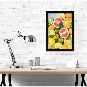 Modern 20x30cm Black <b>Poster</b> Picture <b>Frame</b> Square Silver Aluminium with Wood Material Size Variants Including <b>A2</b> and A4 - Product Image 6