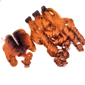 ชุดต่อผมเนื้อเด้งที่มีคุณภาพดีที่สุดสำหรับทำวิกผมด้วยตัวเองจากผมจริง100% เวียดนาม - Product Image 5