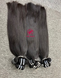 Paquetes de cabello crudo vietnamita recto Genius Weft 2024, cutícula intacta de alta calidad para mujeres negras, precios al por mayor - Product Image 2