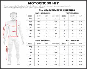 Conception populaire Usine Directe En Gros Motocross Racing Kit Meilleure Qualité Tissu Motocross VTT ATV Dirt Bike Kits 2026 - Product Image 6
