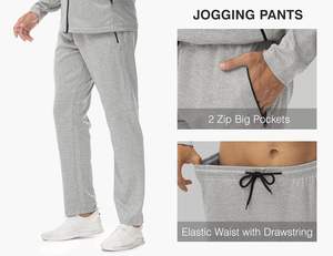 Haute qualité hommes survêtements survêtement décontracté à manches longues 2 pièces tenue sport Jogging costume pour hommes en gros survêtement - Product Image 4