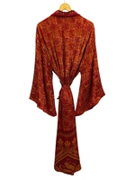 Beach Wear Shirt Seiden kimono Für Frauen Multi Color Soft House Wear Mehrfarbige Seiden bluse Short Wrap Kimono Tunika