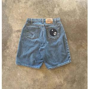 <b>Y2K</b> Men Summer Fashion Denim Cotton Vintage Washed Jorts for Men Streetwear Denim <b>Shorts</b> Oversized Denim Jeans <b>Shorts</b> for Men - Product Image 2