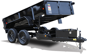 Remolque volquete hidráulico 7X16 Semirremolque de 7 toneladas 14LP-16 Eje de descarga de lado alto Hierro Aleación de aluminio Material de acero Motor usado Granja - Product Image 4