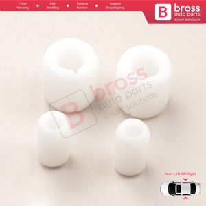BWR5117 2 Sets Rear Movable Glass Pin Peg Dowel Spacer Retaining <b>Clips</b> 6N0839511 22687062 for - Product Image 2
