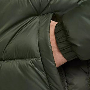 High Quality Custom Men's Heavyweight <b>Waterproof</b> <b>Puffer</b> <b>Jacket</b> for Winter <b>with</b> Breathable <b>Hooded</b> Collar - Product Image 5