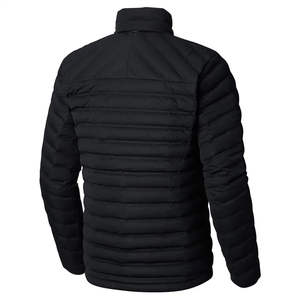 Chaqueta de invierno de talla grande para hombre, Abrigo acolchado Cálido impermeable, efecto burbuja, vellón, soporte, cierre de cremallera, ropa de calle, moda de nailon - Product Image 5