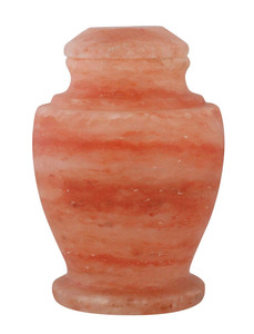 Urna Ovalada de Sal del Himalaya para Funerales, Diseño Tallado Ajustable, Todos los Tamaños, Urna de Sal del Himalaya al por Mayor, SUAZ Artisan - Product Image 3