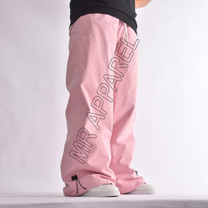 กางเกงเล่นสกีผ้าโพลีเอสเตอร์สำหรับผู้ชายทรงหลวมระบายอากาศได้ดีชุดเล่นกีฬาลุยหิมะแบบโอเวอร์ไซส์100 - Product Image 2