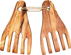 CACIA-servidor de madera para ensaladas, vajilla manual para ensaladas - Product Image 5