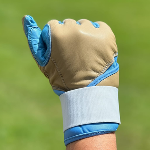 ถุงมือเบสบอลตีเบสบอลหนังแท้กันลื่นทนทานด้ามจับที่เหนือกว่าดีไซน์ปรับแต่งได้สำหรับผู้ใหญ่ระบายอากาศได้ดี - Product Image 2