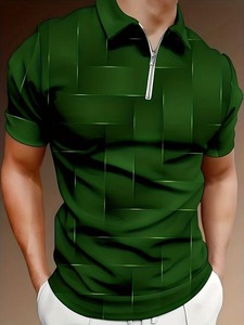 Verano de alta calidad tendencia moda Casual deportivo poliéster algodón bordado Caballero polos - Product Image 6