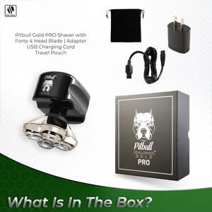 Kit de Afeitado Masculino Impermeable IPX7, Afeitadora Rotativa con Estuche de Viaje, Cuchillas Dobles Triples para Cara y Cuerpo, Lavable y Reemplazable - Product Image 6