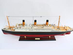 Gia Nhien Fabricant Conception personnalisée RMS MAJESTIC Bateau de croisière MODÈLE DE BATEAU EN BOIS MODÈLE DE BATEAU EN bois DE HAUTE QUALITÉ - Product Image 4