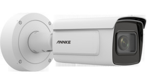 ANNKE Cámara IP Bullet 2MP ANPR 4X Motorizada Varifocal PoE IP IP67 Cámara CCTV de Seguridad para Exteriores con Reconocimiento de Matrícula