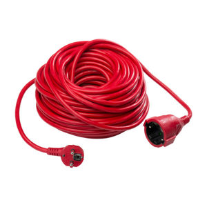 Cavo di estensione PVC rosso 25 m - Product Image 1