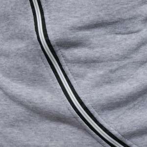 Sweat à capuche en molleton français de haute qualité avec broderie, sans cordon, 100% coton, sweat à capuche ample, sweat à capuche court pour homme - Product Image 4