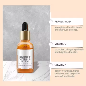 Suero Facial Vegano Líquido Hidratante y Calmante con Vitamina C, Aceite de Jojoba, Vitamina <span class=keywords><strong>E</strong></span> y <span class=keywords><strong>Aloe</strong></span> <span class=keywords><strong>Vera</strong></span> para Aclarar la Piel - Product Image 4