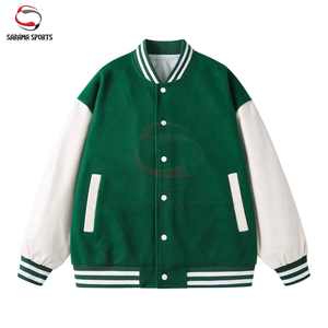 Chaqueta Universitaria Personalizable de Lana para Invierno, Chaqueta Varsity de Béisbol Vintage de Alta Calidad con Logotipo Personalizado Bordado - Product Image 2