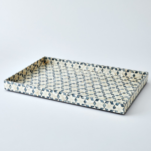 Plateaux de service décoratifs faits à la main en nacre, plateaux à nourriture haut de gamme en coquille de capiz pour servir, en provenance du Vietnam - Product Image 2