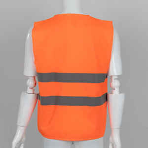 Chaleco reflectante de trabajo de alta visibilidad para hombres y mujeres, ropa de trabajo de seguridad, transpirable, ligero, duradero, chaleco reflectante para exteriores - Product Image 6