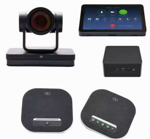Système de caméra de conférence à écran tactile, kit de réunion vidéo, zoom panoramique, appareil audio pour téléphone, pour la collaboration en grande salle - Product Image 1
