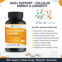 Capsules de chlorure de nicotinamide riboside (NR) de haute pureté de qualité supérieure