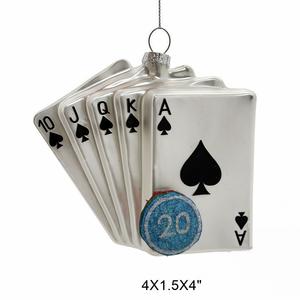 Nouveauté : Ornements de Noël en verre, décorations sportives, café, jeux et rétro, faits main, couleur intégrale - Product Image 5