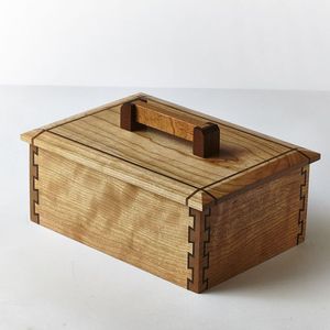 BOÎTE CADEAU EN BOIS ÉCOLOGIQUE FABRIQUÉE À LA MAIN Boîte à bijoux Boîte à cosmétiques pour la décoration de Noël Décoration intérieure - Product Image 3