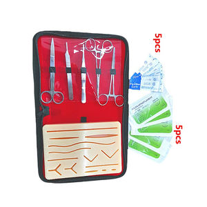 ชุดฝึกหัดเย็บแผลทางการแพทย์ระดับมืออาชีพ เครื่องมือเหล็ก ใช้งานด้วยมือ สำหรับนักศึกษาแพทย์-การฝึกอบรมการผ่าตัดคุณภาพสูง - Product Image 3
