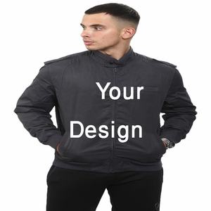 แจ็กเก็ตถักสำหรับผู้ชายสำหรับฤดูใบไม้ร่วงฤดูหนาว2023มีซิปทรงพอดีตัวปกติขายส่งจากโรงงาน - Product Image 4