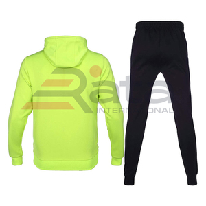 2023 nouveauté hommes actif athlétique Fitness Jogging survêtement fermeture éclair complète tenue d'hiver vente chaude 2 pièces costume de sport d'hiver - Product Image 2