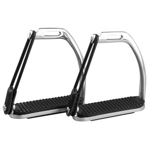 Repose-pieds en acier inoxydable de haute qualité, durable, confortable et tendance, étriers d'équitation, accessoires de sport équestre - Product Image 1