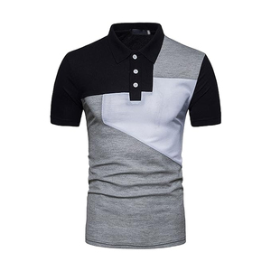 Camiseta de Hombre con Logotipo Personalizado, Color Sólido, Estilo Deportivo Moderno, Tejido de Punto, Transpirable, de Secado Rápido, Material 100% de Primera Calidad - Product Image 1