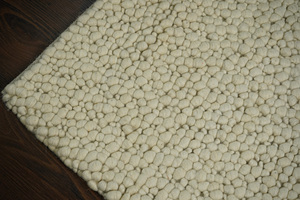 Alfombra de lana Bohemia moderna hecha a mano, alfombra lavable tejida a mano vibrante para uso doméstico, Alfombra de lana exquisita para transformación de habitación - Product Image 6
