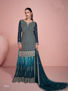 Latest Premium Embroidery Women's Formal Work <b>Kurti</b> with Quick Dry Loose Fit Multi Color - Product Image 3