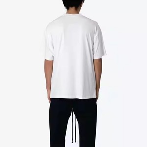 T-shirt en coton décontracté à manches courtes pour homme, basique, streetwear d'été, vente en gros OEM ODM, t-shirt oversize pour homme - Product Image 3