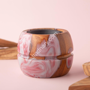 Dernier Mubkhar Bois Résine Bakhoor Brûleur Bukhoor Brûleur Bois pour Cadeau de Mariage Brûleur d'encens Électrique Bakhoor - Product Image 2