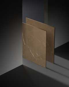 Meilleur prix d'usine Carreaux de sol en porcelaine brillante aspect marbre beige de luxe 600x600 mm Revêtement de sol commercial haut de gamme par Erica - Product Image 4