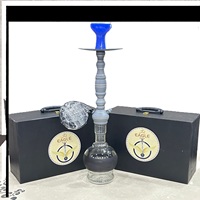 Nouvel Article Fournitures en Gros Designs Fantaisie Narguilé de Haute Qualité Portable Chicha Russe Allemagne Verre Vert Narguilé Européen