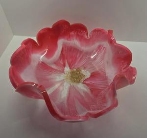 Tazón de Resina Artesanal con Diseño de Modelo, Acabado Seguro para Alimentos, para Decoración del Hogar y Exhibición en Mesa - Product Image 1