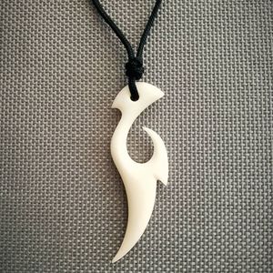DIFFRANT Imitation Ivory <b>Necklace</b> PANDANE Dragon's Teeth Pendant Cool Man Choker Retro Jewelry Tribal StyleBone <b>Necklace</b> - Product Image 5